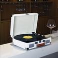 thumbnail image 1 of Tourne-Disque Rétro PORTABLE pour une Expérience d'Écoute Polyvalente Marron, 1 of 7