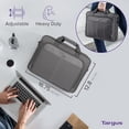 thumbnail image 3 of Funda para portátil Targus Classic Slim, gris, para portátil de 15 a 16 pulgadas, 3 of 8