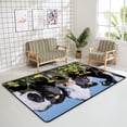 thumbnail image 4 of Crawling Indoor Carpet Play Mat Black and White Cows for Living Room Bedroom Educational Nursery Floor Mat Area Rugs 72x48inch Carpet Runner, 4 of 6