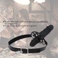 thumbnail image 3 of Boca de doble extremo Fetter Bondage Flirting Silicone Pene Plug Dildo Boca TFixol Producto vivo, 3 of 6