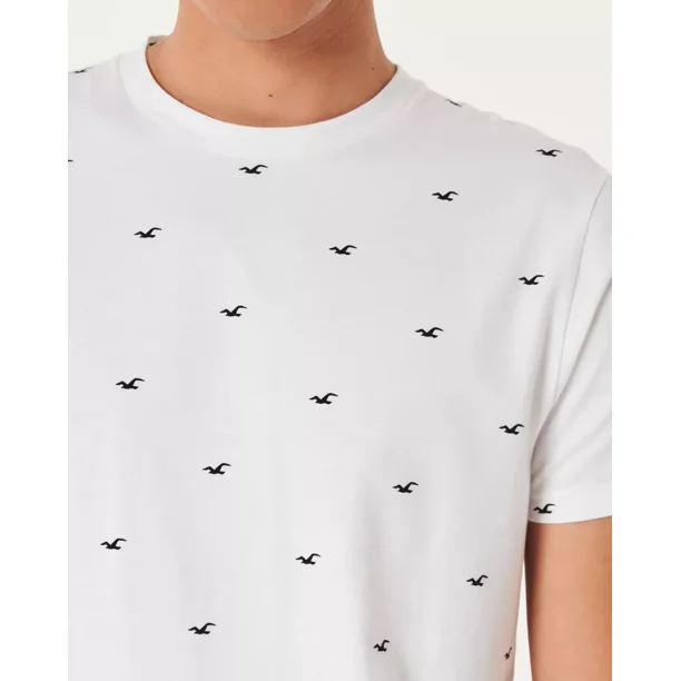 Playera Hollister Original Con Estampado Infaltable Walmart en línea