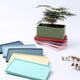 thumbnail image 3 of Bandeja de goteo for macetas rectangulares de interior y exterior for plantas de jardín., 3 of 4