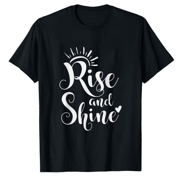 AALJY Rise And Shine Mom Sayings Casual Gifts For Mother
