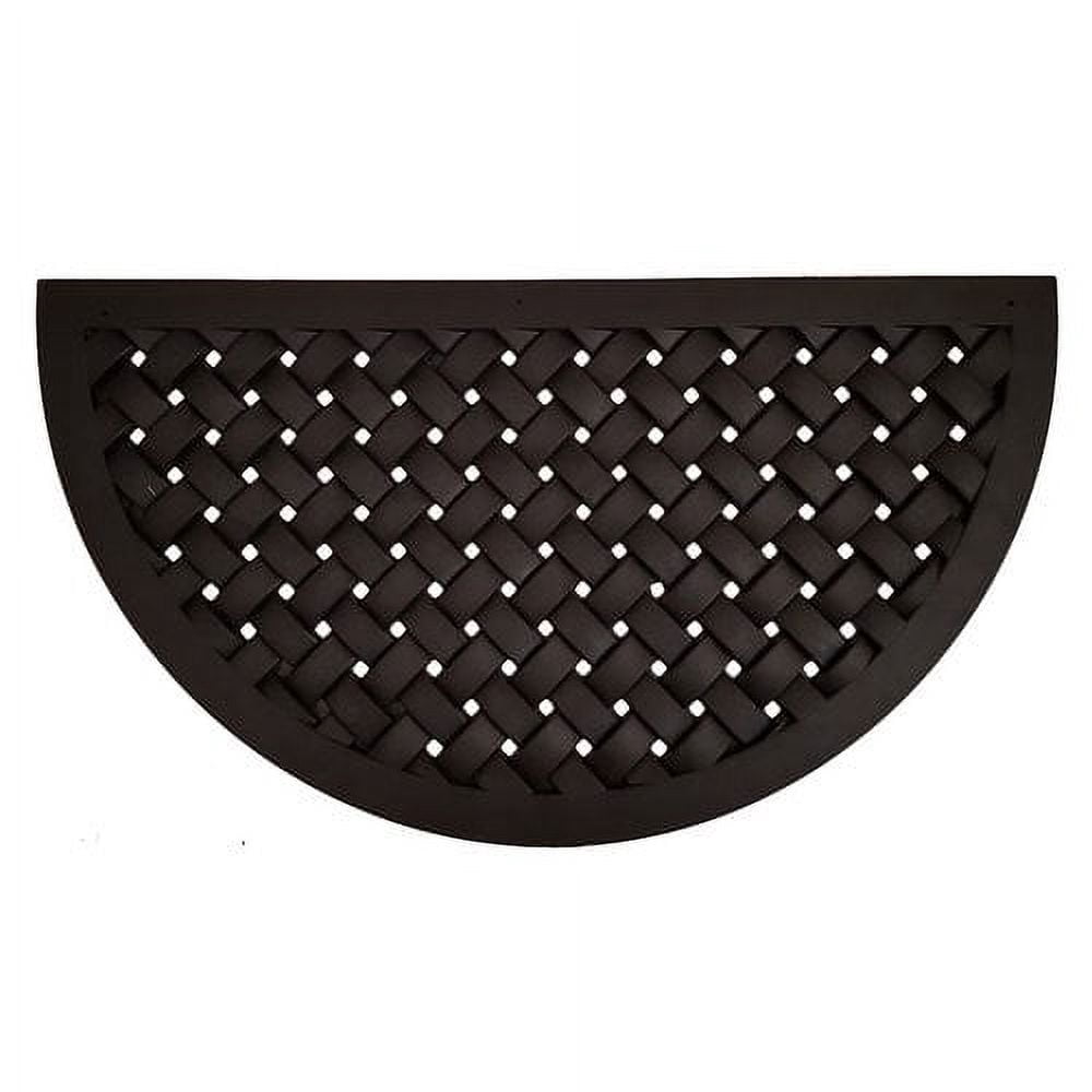 Calloway Mills Hampton Weave Rubber Outdoor Doormat 18" x 48"