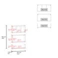 thumbnail image 5 of White Wall Mounted Floating Shelves, 5 of 5