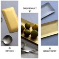 thumbnail image 4 of Quentinu Metal Storage Organizer Tray Vanity Tray Jewelry Storage Tray Towel Plate, 4 of 7