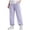Purple, variant on Girls Ice Silk Pants Quick Dry Sun Protection Mosquito Repellent Casual Athletic Leggings for Kids Teens