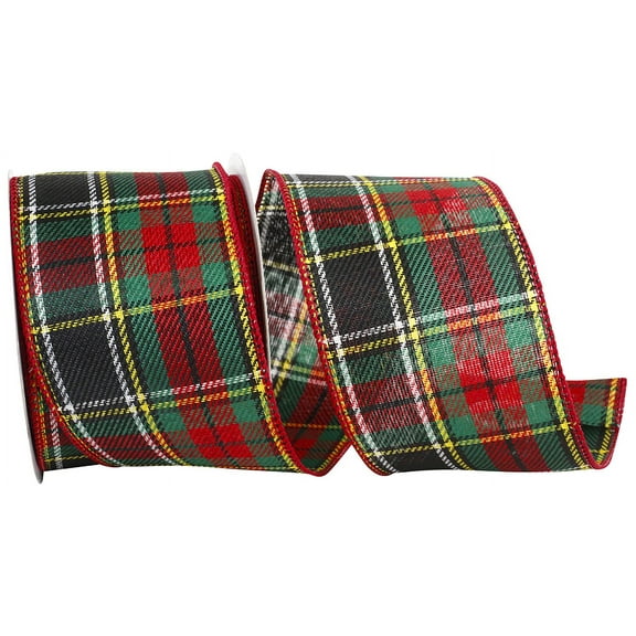 Reliant Ribbon - 94190W-001-40F, Ribbon, Multi, 2-1/2 Inch, 10 Yards