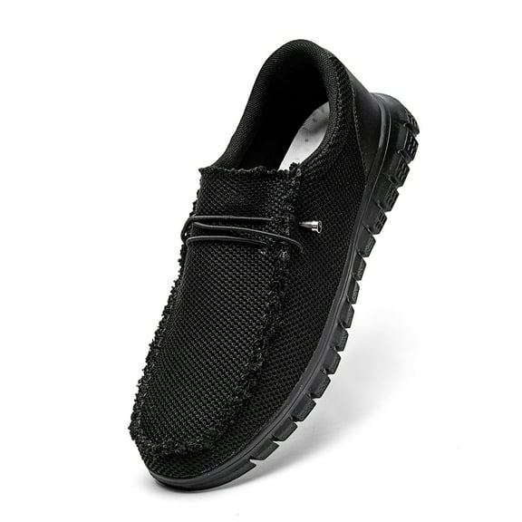 GHFKKB Men's Shoes Loafers Shoes Slip On Flat Boat Shoes Lace Up Walking Shoes Light And Comfortable