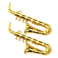 thumbnail image 4 of SHISUYAN 2 Pcs Instrument de Musique Miniature Poupées Saxophones Maison Modèle Accessoire de Photographie, 4 of 9