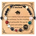 thumbnail image 2 of K-KED 12 Constellations Beaded Bracelets Adjustable Woven Braided Bracelets Gifts-Sagittarius, 2 of 9
