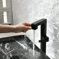 thumbnail image 3 of Single Hole Bathroom Sink Faucet, Deck Mounted Lever Handle Vessel Sink Faucet, 3 of 5
