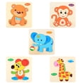 thumbnail image 5 of D Educational Wood Puzzle For Toddlers 3D Design Enhances Spatial Intelligence, 5 of 5