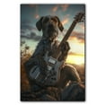 thumbnail image 3 of German Wirehaired Pointer Dog Poster Music Decor - German Wirehaired Pointer Dog Canvas Wall Art For Bedroom Decor - Abstract Canvas Wall Art - Dog Wall, 3 of 6