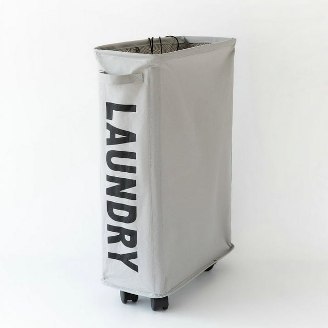 Collapsible Laundry Basket Dirty Laundry Basket Foldable Laundry Basket Oxford Cloth Easy Install Storage Basket With Mesh Pulleys