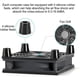 thumbnail image 4 of Usb Router Fan Tv Box Cooler Liviano Silencioso Pc Case Fan 5V Methold EL015997-00, 4 of 5