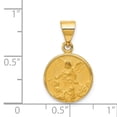 thumbnail image 4 of FJC Finejewelers 18k Yellow Gold Guardian Angel Medal Charm, 4 of 7