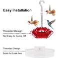 DJKDJL Hummingbird Feeders for Outdoors Hanging, 2024 New Sherem