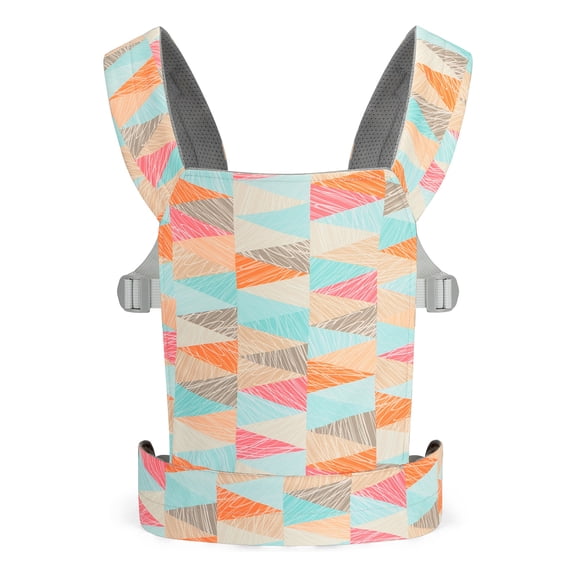 Kids Doll Carrier for Stuffed Animals, Adjustable Pretend Play Front Carrier with Colorful Leaf Print