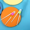 thumbnail image 3 of HUIHUI 2 Pairs Kids Training Chopsticks,Right Learning Chopsticks for Children Toddler Beginners Right or Left Handed Reusable Chopstick Helper, 3 of 7
