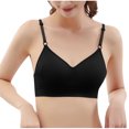 thumbnail image 2 of Hrsba Seamless Bras For Women,Solid Color Open Back Shaping Back Smoothing Wireless Daily Bra, 2 of 7