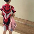thumbnail image 4 of Reusable Cotton Mesh Grocery Bag, Ongmies Washable String Bag Farmers Market Shopping Net Bags Beach Organizer Bulk Aesthetic Portable Tote with Handles for Fruit Vegetable, 4 of 9