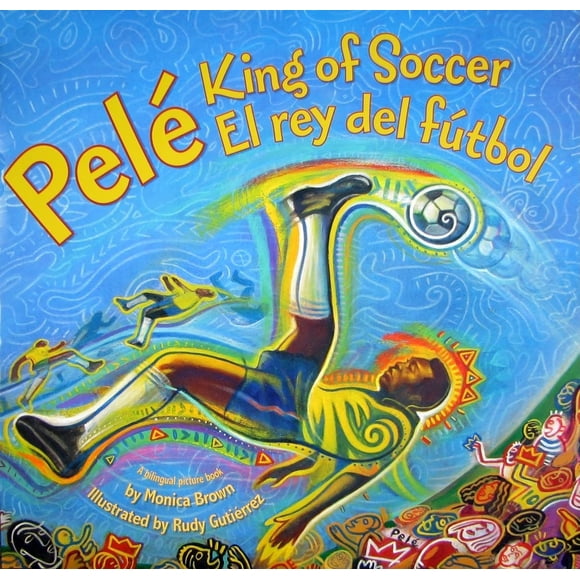Libro HarperCollins Español: Pelé Bilingüe Inglés‑Español