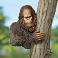 thumbnail image 1 of Design Toscano 15" Bigfoot the Bashful Yeti Garden Tree Garden Statue, 1 of 5