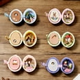 thumbnail image 2 of HUGFEGWE Dollhousse Miniature DIY House Kit Walnut Shell Bunny Building Cabin Handmade Home Craft Model Mini Kit for Child and Lover Friend CA919-76847, 2 of 6