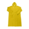thumbnail image 5 of Raincoat, Thickened Long Raincoat Jacket, Men's and Women's Rain Jackets Hiking and Fishing Raincoats Yellow Free Size, 5 of 7