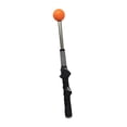 thumbnail image 5 of funtasica Golf Swing Trainer Telescopic Warm up Stick Lightweight Outdoor Golf Trainer Training Aid Alignment Stick for Flexibility , Black Orange, 5 of 8