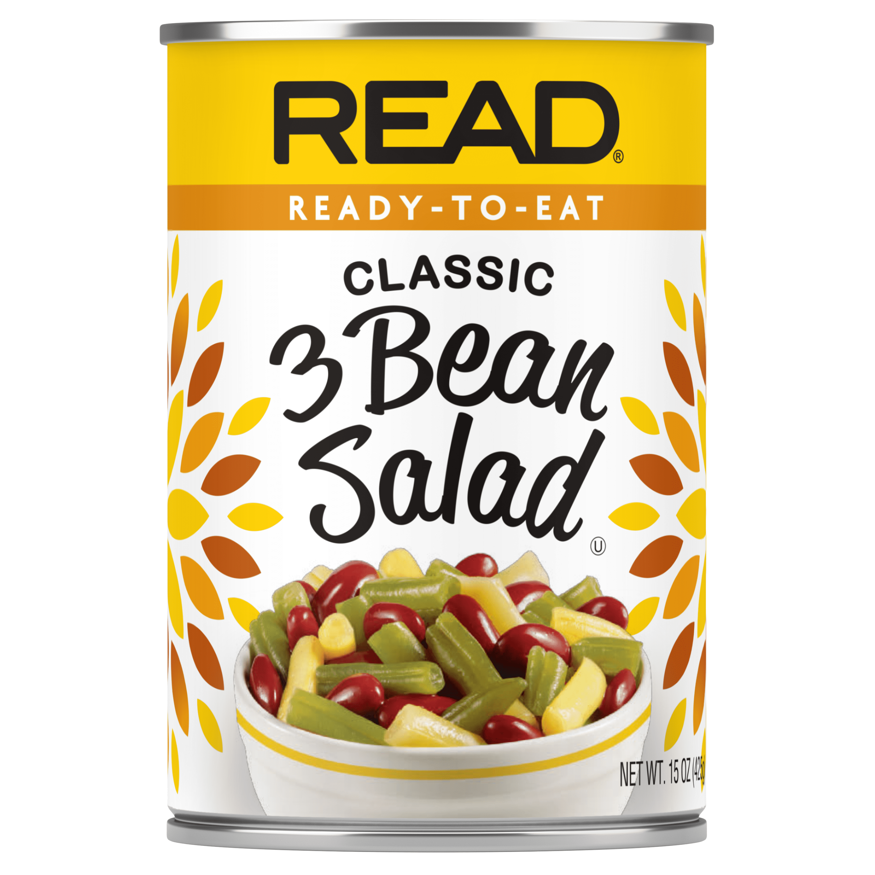 Read 3 Beans Salad, 15 Oz