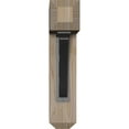 thumbnail image 2 of 3 1/2"W x 15 1/2"D x 18"H Tristan Craftsman Ironcrest Smooth Bracket, Douglas Fir (2"W x 7 1/2"D x 10"H Iron Bracket), 2 of 5