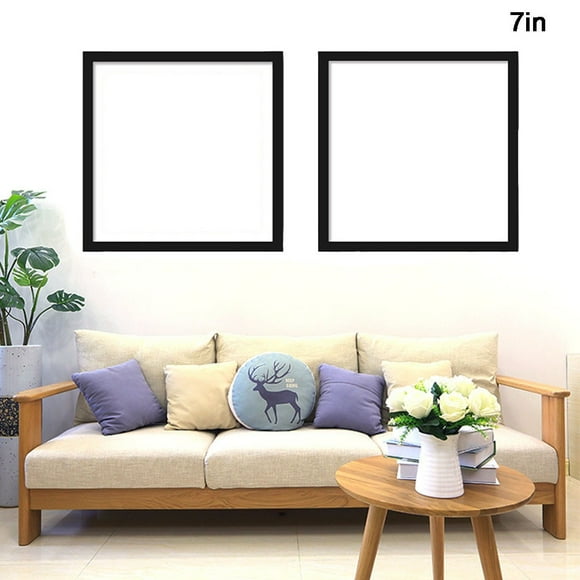 Chendee Decorative Frame Solid Wood Square Photo Frame Photo Frame Home Decoration,7In