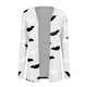 thumbnail image 4 of Women's Fashion Casual Halloween Print Medium Length Cardigan Jacket Coat, 4 of 5