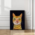 thumbnail image 3 of Ginger Cat Framed Art Modern Wall Decor, 3 of 15