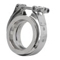 thumbnail image 2 of Stainless Steel V Band Clamp with Flange for Auto Exhaust Pipe(2.5inch-63mm ), 2 of 5