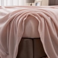 thumbnail image 2 of Linery & Co. Premium Super Soft Extra Plush Fleece Sheet Set Blush Pink Queen, 2 of 5