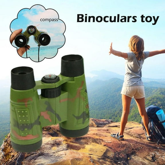 SSKFHGI Binoculars Children Simulation CS Telescopes Toys For Kids Birding Games