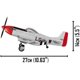 thumbnail image 3 of COBI TOP Gun: Maverick Mustang P-51D, Plata, 3 of 3