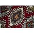 thumbnail image 2 of Hand Knotted traditional Kazak Red and Ivory Antique Traditional Tribal Armenian Rug | KZA3, 2 of 7