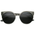 thumbnail image 2 of Womens Metal Cat Eye Sunglasses With UV400 Protected Composite Lens 9917, 2 of 4