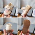 thumbnail image 2 of Zapatos de cuero para niñas, otoño e invierno, zapatos de princesa de suela suave para niños, zapatos de niña con lazo, zapatos para niñas pequeñas, 2 of 6