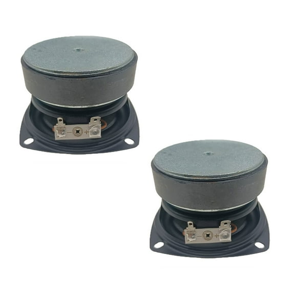 CIYISON 2Pcs Speakers 3Inch 4Ohm 15W Waterproof Full Requency Bass Speaker Low Frequency