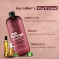 thumbnail image 3 of Botanic Hearth Color Protect Shampoo | For Color Treated Hair | Helps enhance color | With Biotin , Jojoba Oil & Vitamin E | Sulphate Free | 16 fl oz, 3 of 3