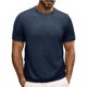 thumbnail image 1 of pstuiky Camisas de vestir de manga corta para hombre, Camisa informal de manga corta con cuello abotonado y bolsillo de color liso para hombre camisetas de hombre m, 1 of 6