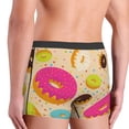 thumbnail image 5 of Balery Donuts Men's Boxer Briefs, Soft and Breathable Cotton Underwear with nylon Waistband-Small, 5 of 9