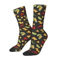 thumbnail image 1 of Fotbe Mexican Food Beer Calcetas Largas con Estampado para Hombre y Mujer – Calcetas de Compresión Transpirables y Elásticas, Viajar y Uso Diario Talla 5-11, 1 of 6