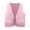 Pink, variant on Infant Toddler Western Fringe Vest T Shirt for Boys Girls Retro Denim Look Hippie Costume Photo Shoot Party Top 160 Size Red