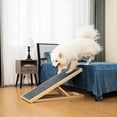 thumbnail image 3 of Coziwow Pet Ramp Dog Ramp Stair Step for Cats Adjustable from 15"-24" for Bed, Couch, Car, 3 of 16